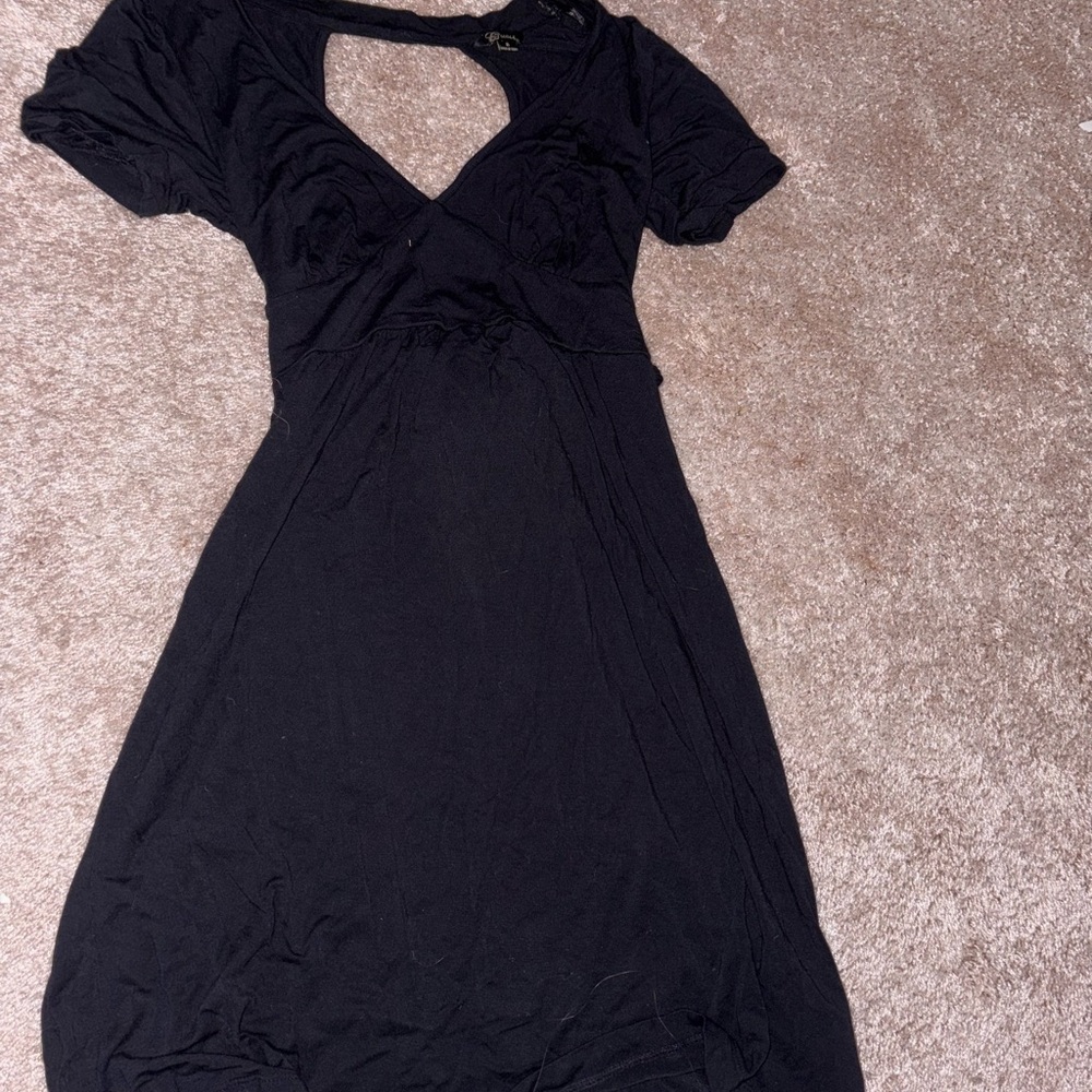 Guess Black Backless Dress